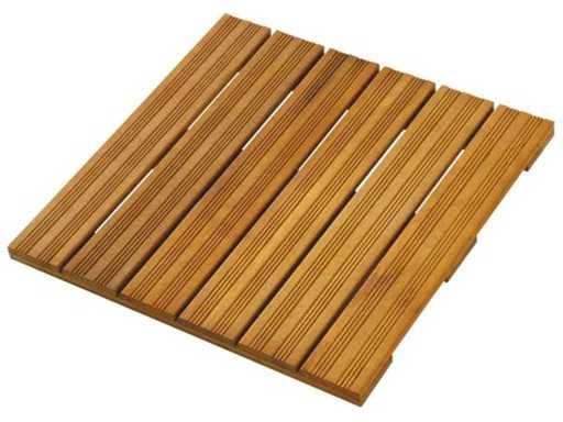 100m² Almendrillo hardwood terrace tile - 50x50 cm