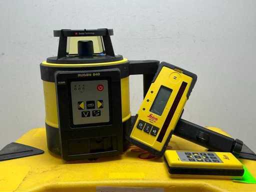 2014 Leica Rugby 840 Rotating Laser Self-adjusting Horizontal/Vertical