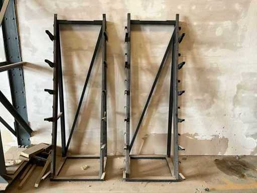 Portapacchi a sbalzo 92x100x260cm (2x)