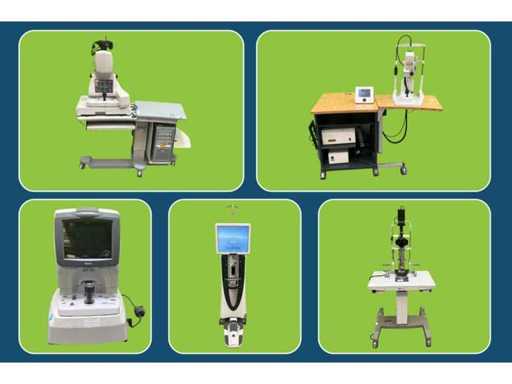 British Medical Auctions: 48 Lots Optical & Ophthalmic Equipment
