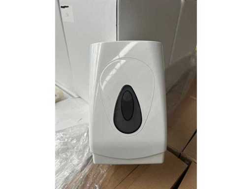 Plastique du distributeur de papier toilette/mouchoirs PlastiQline (120x)