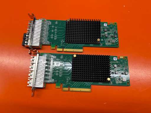 Atto - FC 4Ch. PCIe x8 3.0 HBA SFP LC interface - Computeronderdeel (2x)