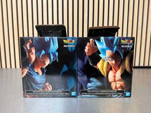 Bandai - Dragon Ball Super Masterlise – Super Saiyan God Super Saiyan Son Goku & Gogeta (2x)
