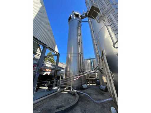 Chalvignac Industries - Silos kryształowy ze stali nierdzewnej - 1997