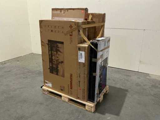Pallet Televisies Retourgoederen - 9 items