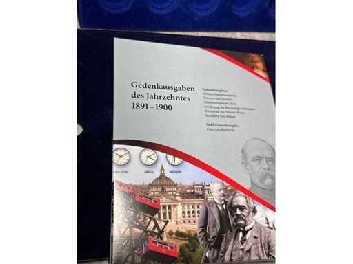 Émissions commémoratives de la décennie 1891-1900 Allemagne