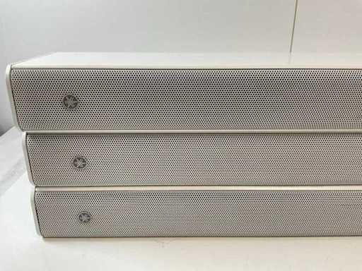 Yamaha (VXL1W-16P) 16 driver da 1,5" Altoparlanti alimentati Dante PoE (3x)