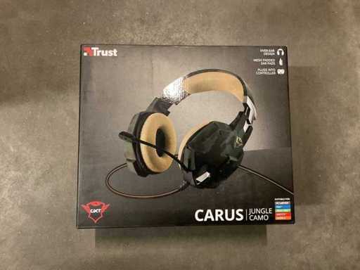 Słuchawki Trust - kamuflaż w dżungli z kart (17x)