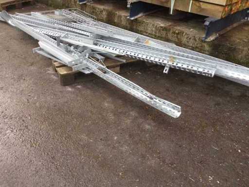 Cable trays galvanized 