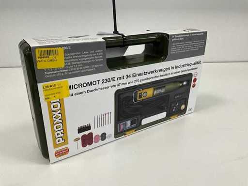 PROXXON - Micromot 230/E - Bohr-, Fräs-, Schleif- und Graviergerät