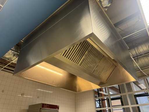 Hotte extractrice en acier inoxydable