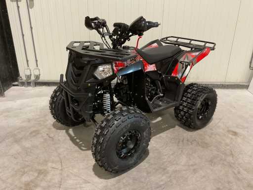 2025 Ultra Motocross Commander 125 Quad Black