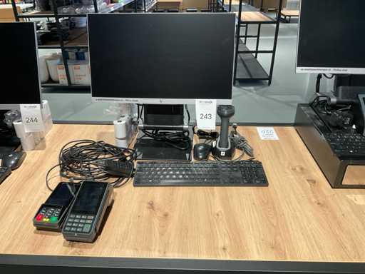 Monitor HP e223 cu bancomat