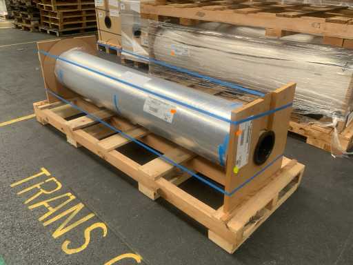 Rouleau de palette 20 microns feuille transparente