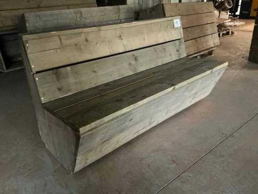 Houten bank (10x)