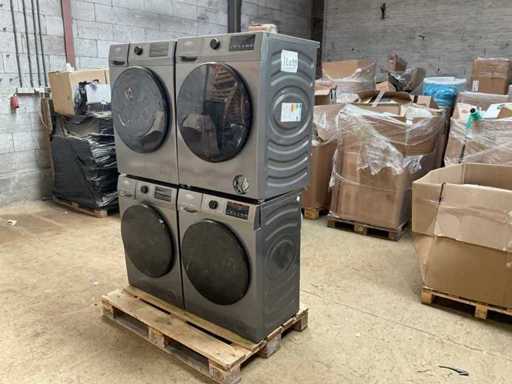 Everglades EVWM91402AG & EVWM71402AG Waschmaschine (4x)