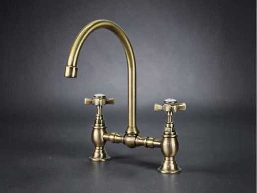 Giulini G F3709PBR keukenkraan bronze plated