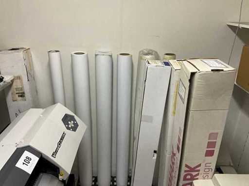 Rouleaux pour l’impression grand format (10x)