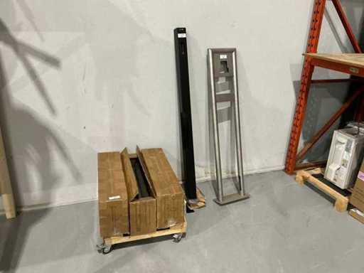 Maszt montażowy do ładowarki EV (5x)