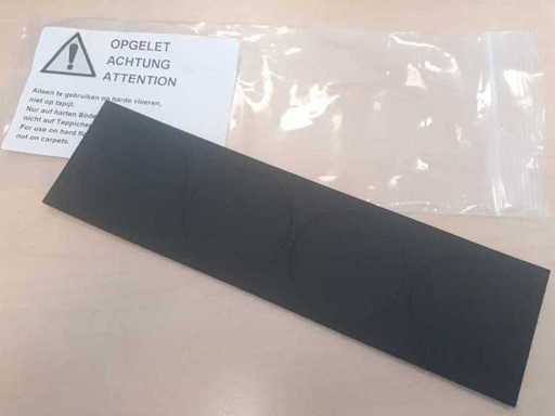 Zimex International - Lotto di adesivi in gomma autoadesivi 46mm