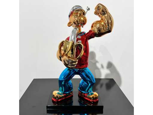 Cromo e resina da Apple 'Popeye Banana'