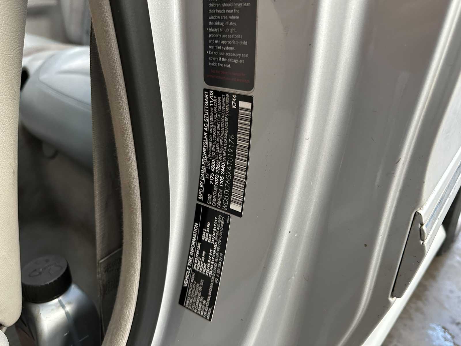 Mercedes-Benz CLK 55 AMG V8 2004 -Youngtimer-