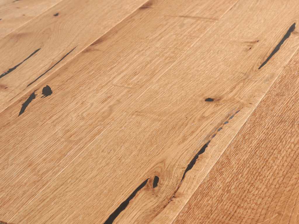 40 m2 Multiplank oak parquet - 725 x 130 x 14 mm