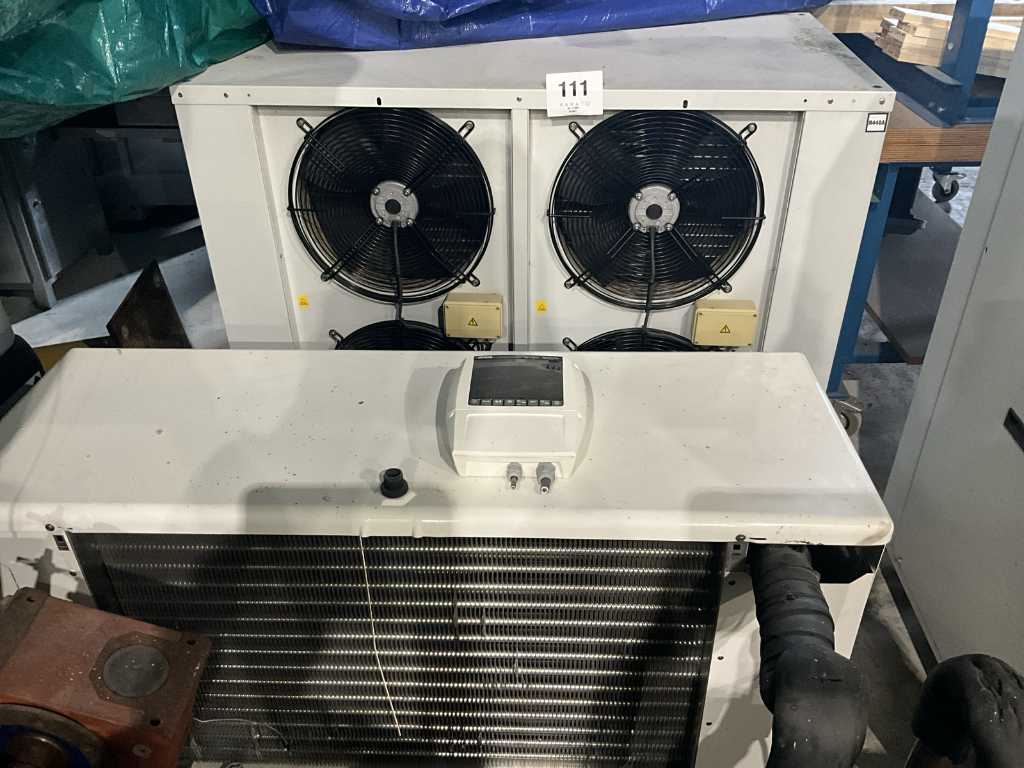 Freezer room Cooling unit and ditto evaporator KELVION