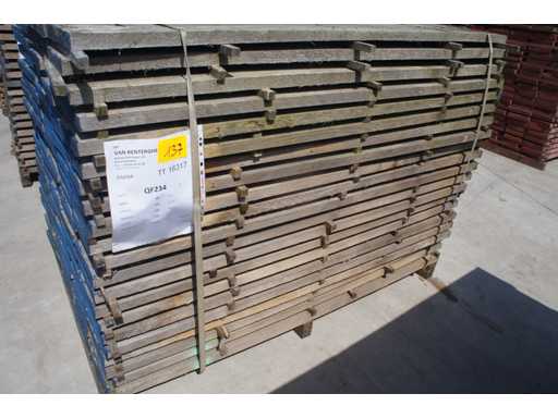 0,95 m³ Scânduri de stejar 30mm rustic