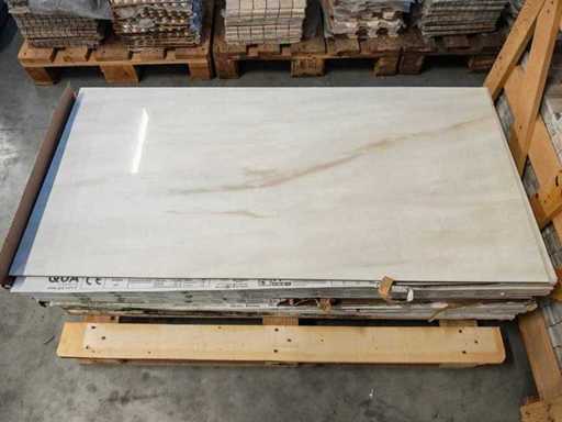 Qua Granite Pearl Gepolijst Vloertegel 60x120 cm 29,52 m²