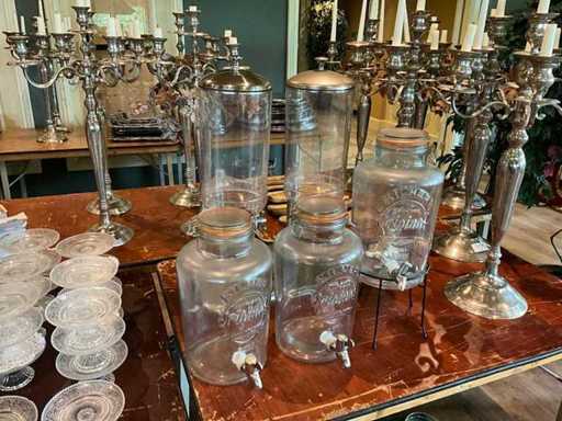 Cruesli- en sapdispensers (5x)