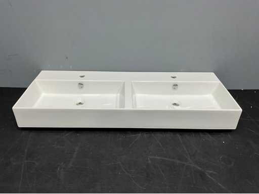 Primabad - MEG 11 PRO - Lavabo in porcellana 120 x 45 cm