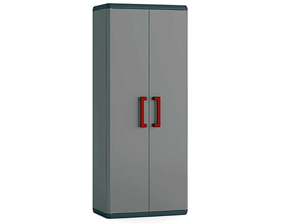 Keter - Quadra - Storage cabinet high 68x39x166 cm (2x)