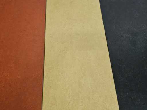 29 m² PVC-Klickregal auf Kork – 895 x 235 x 12 mm