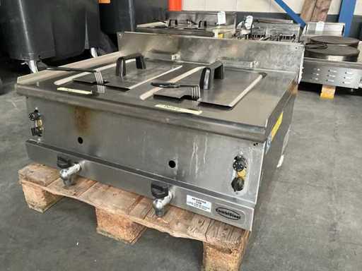 2024 Combisteel Fryer Gas G6F200G-CSL Dubbele gasfriteuse
