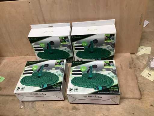 Tuyaux d’arrosage de jardin de luxe Tuyaux et accessoires (4x)