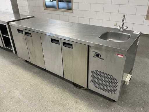 Inomak Edelstahl-Kühlwerkbank