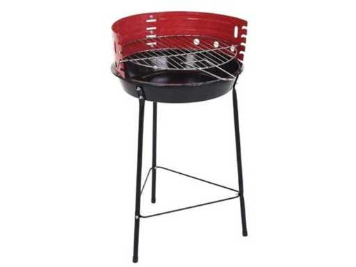 BBQ – Grill – Tragbar – Tragbarer Grill – Holzkohlegrill – 3 bis 6 Personen – Kompakt