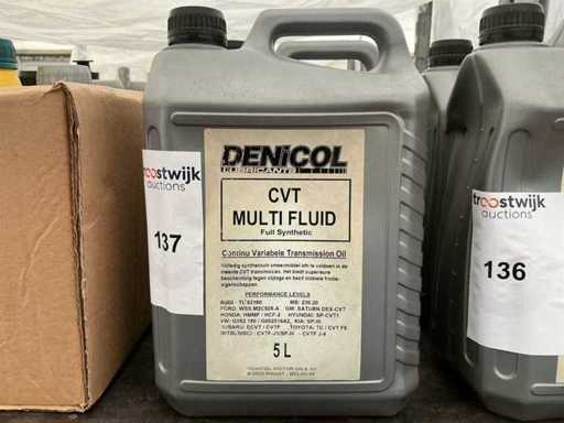 Denicol, capacité 5 litres huile de transmission synthétique complète (2x)