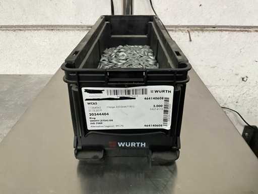 Würth 10,17 kg Pier?cionek D8 w pojemniku sztaplowanym