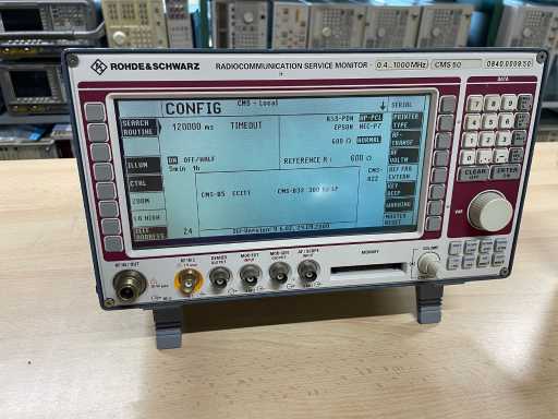 ROHDE & SCHWARZ - CMS 50 - Radiocommunicatietester