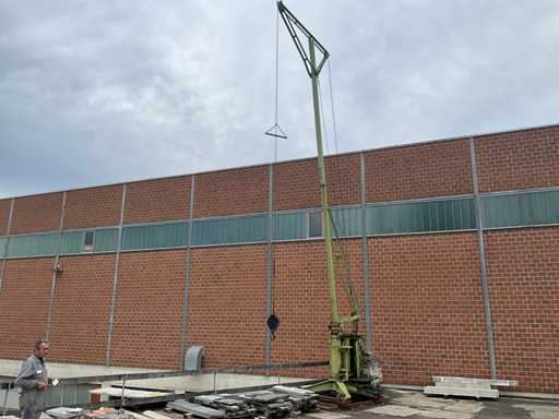 Grue de construction Brun Antik