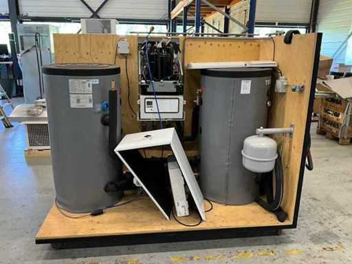 Warmtepomp test opstelling