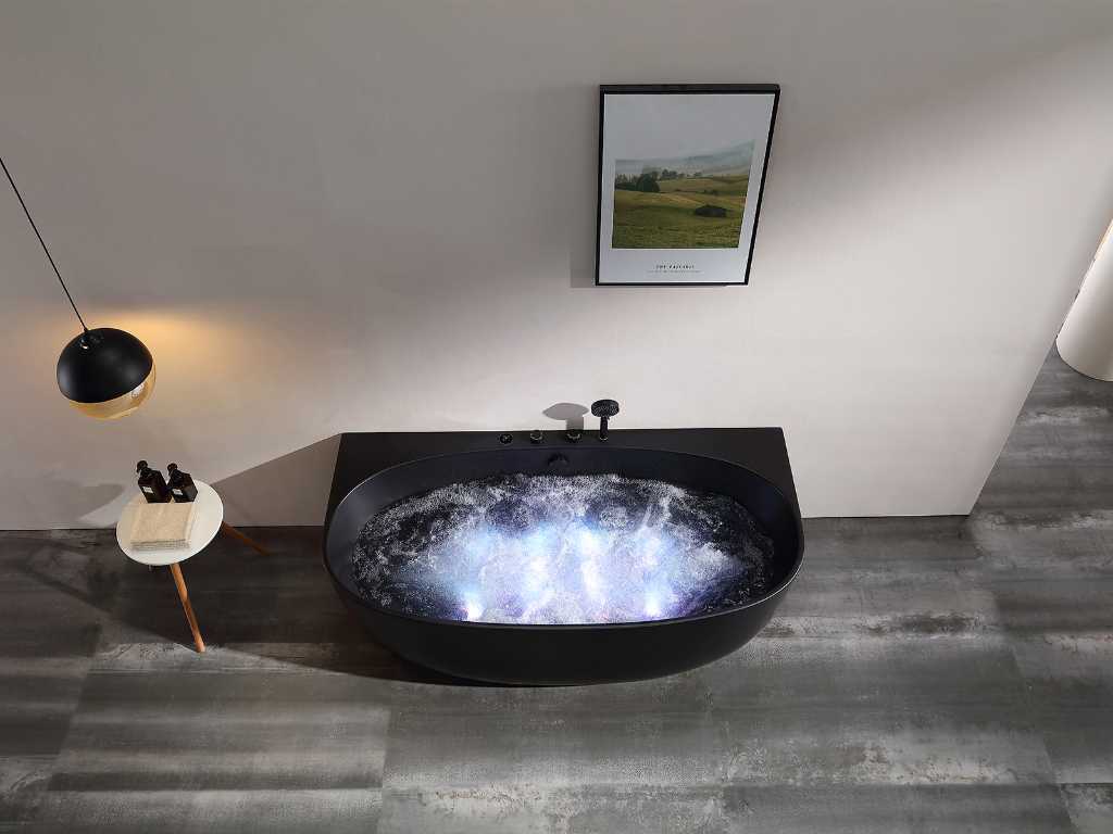 massagebad met verwarming en ledverlichting 