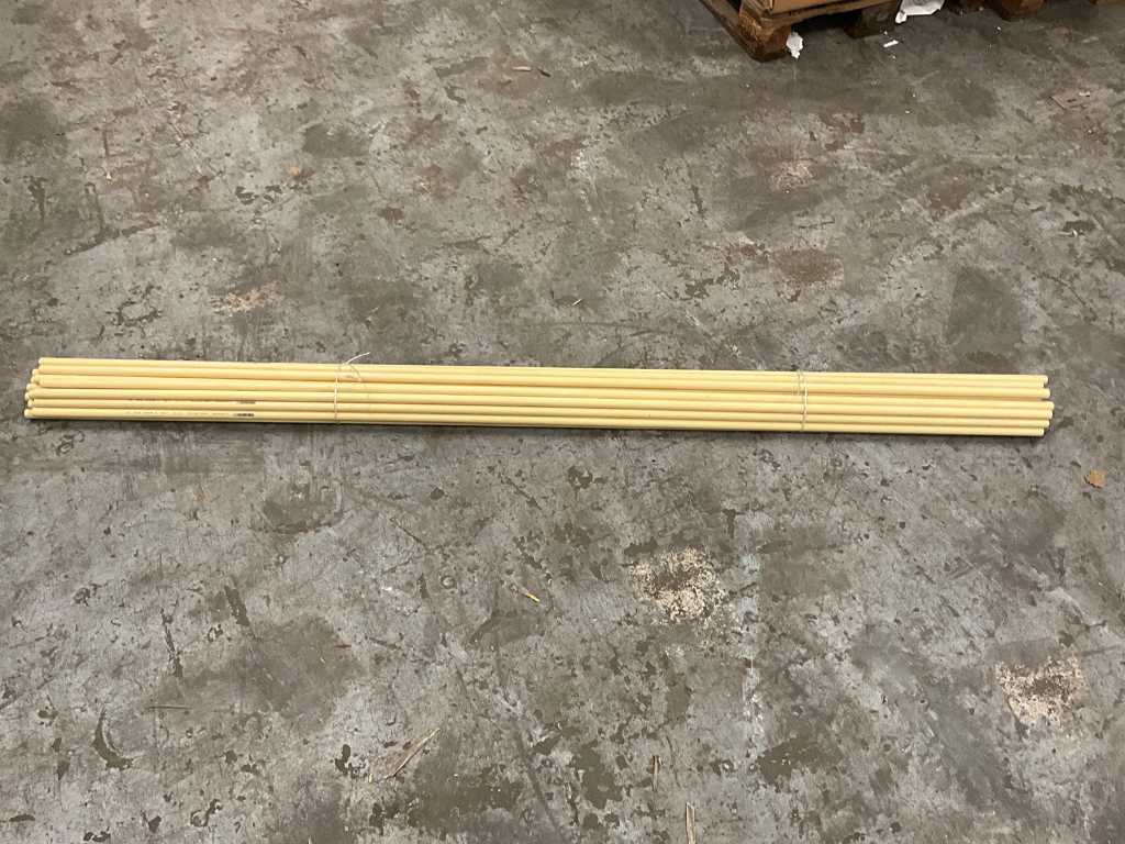 Installation pipe PVC 5/8 2 meter (50x)