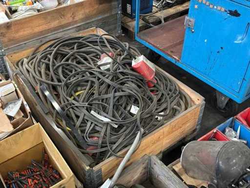 Krachtstroom kabel op pallet