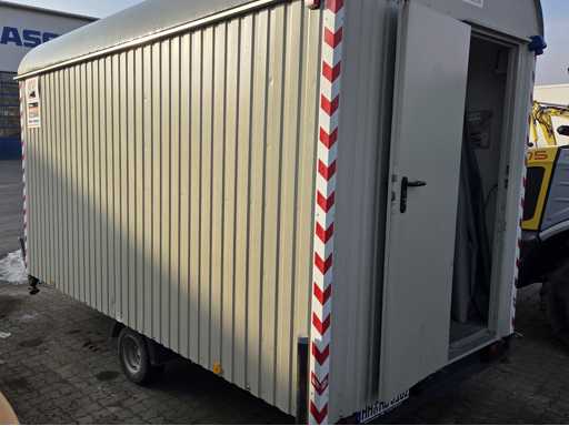 HBU CONSTRUCTION TRAILER RASANT 370, 80KM/H - Defect