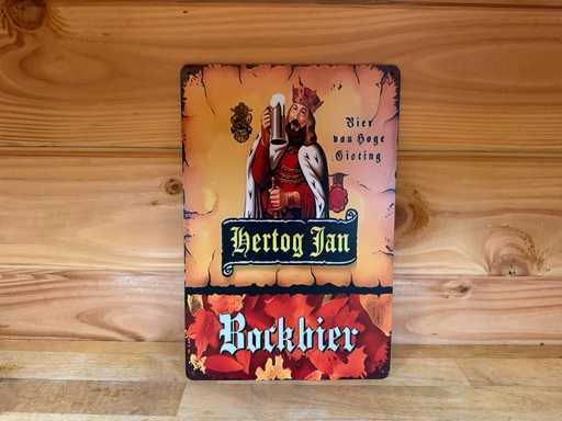 metaal reclame wandbord