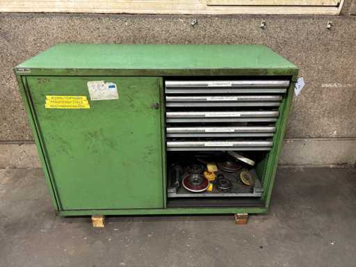 LISTA  Werkstattschubladenschrank mit Inhalt