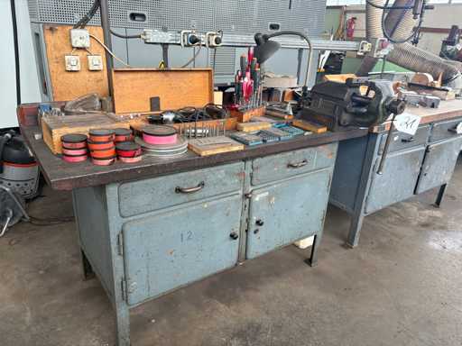   Workbench with contents